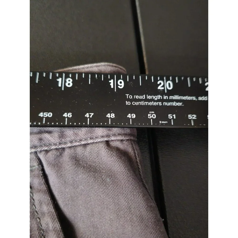 The North Face Pants Men's Flat Front Chino Cotton 38x30‎ Gray Style ABLS
